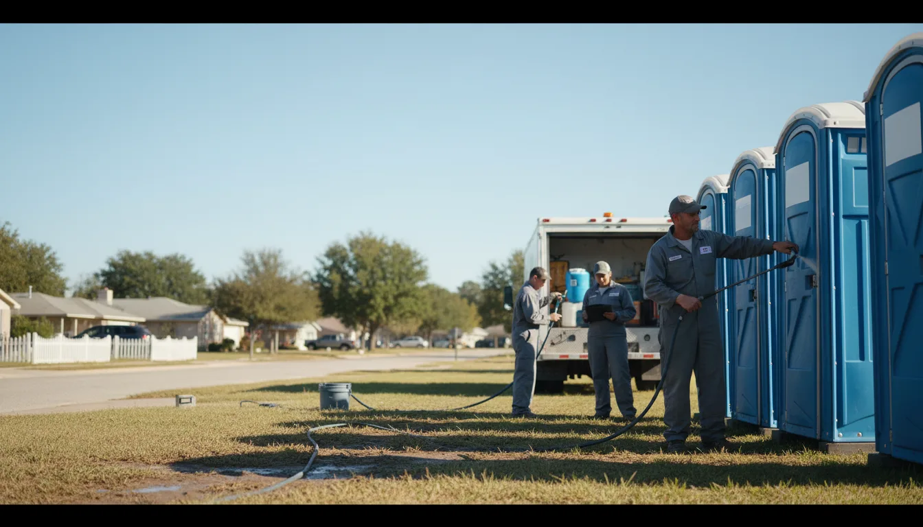 Long-Term Portable Toilet Rental in Fairfield, VA near me